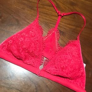 Victoria’s Secret lace racer back bralette size L